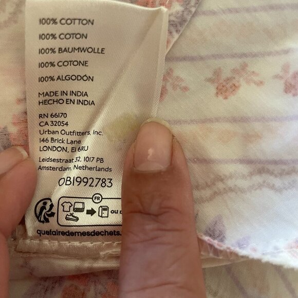 Free People Gala Printed Mini Skirt sz S - Picture 5 of 9